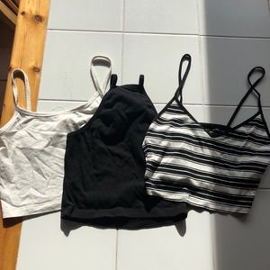 Three Cute Crop Top